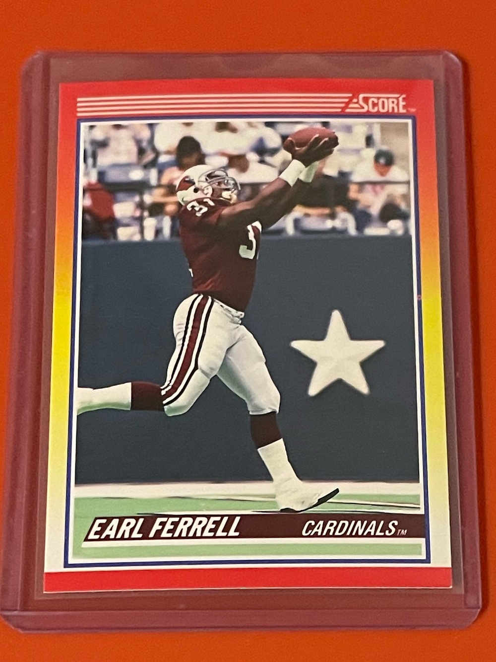 Earl Ferrell #282 1990 Score Football Trading Card
